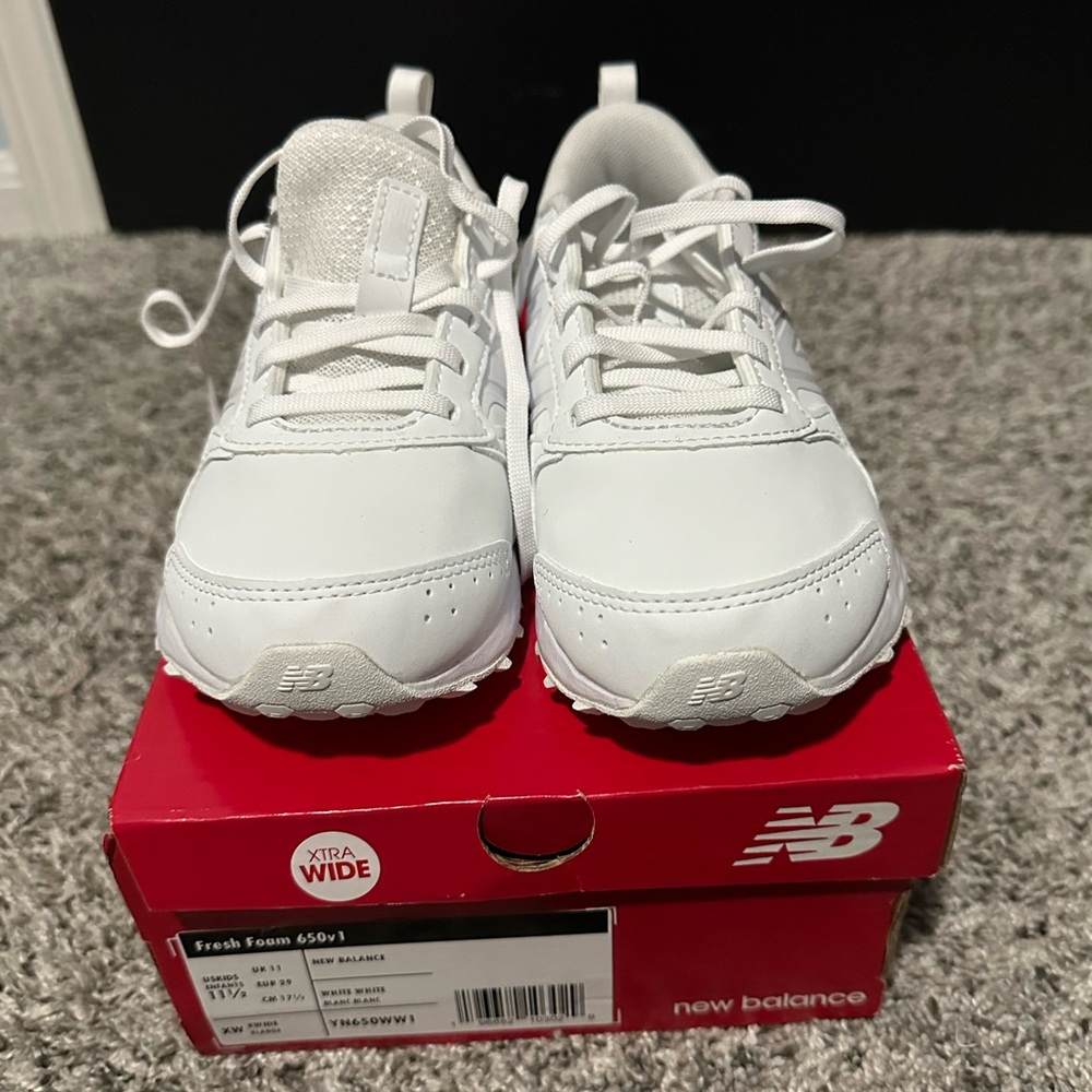 Boys New Balance Fresh Foam 650v- 11.5 Extra Wide